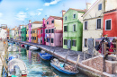 Island of Burano, Venice, Italy