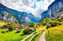 Lauterbrunnen Village, Swiss Alps