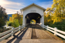 Harris Covered Bridge, Oregon