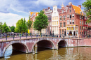 Traditional Houses In Amsterdam