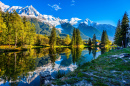 Mountain Resort of Chamonix, France