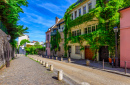 Montmartre Quarter In Paris