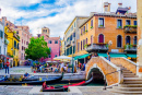 Narrow Channel in Venice