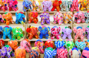 Elephant Dolls in Chiang Mai, Thailand