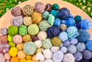 Colorful Balls of Yarn