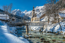 Village of Ramsau, Bavaria, Germany