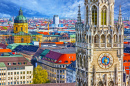 Munich Town Hall, Bavaria, Germany