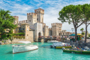 Sirmione Castle, Lake Garda, Italy