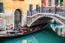 Narrow Canal in Venice, Italy