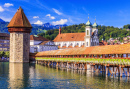 Chapel Bridge, Lucerne, Switzerland