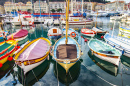 Boats Moored in Nice, France