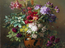 Still Life with Flowers in a Greek Vase