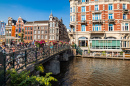 Old Town of Amsterdam, The Netherlands