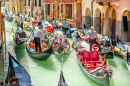 Gondolas in Venice, Italy