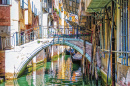 Narrow Canal in Venice