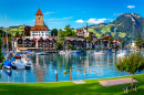 Spiez Castle, Lake Thun, Switzerland