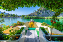 A Boat in Dalyan Town, Turkey