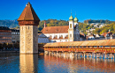 Chapel Bridge, Lucerne, Switzerland