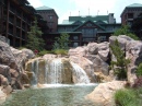 Waterfall at Wilderness Lodge