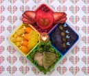 Winged Heart Bento