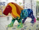 Yarn Bombed Lion