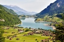 Lake near Interlaken, Switzerland