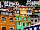 Houses of Cudillero, Spain