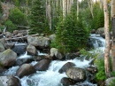 Trail From Bear Lake to Sprague Lake