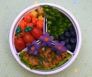 Flower Fried Rice Bento