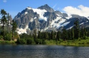 Mt. Shuksan and Picture Lake