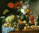 Still Life with Flowers and Fruits