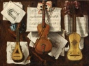 Still Life with Musical Instruments