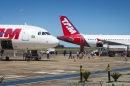 Boarding the Airbus A320 in Panama