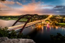 Pennybacker Bridge in Austin, Texas