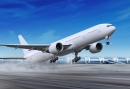 Passenger Plane Taking Off