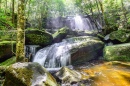 Waterfall in the Rainforest