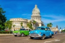 Classic American Cars in Havana, Cuba