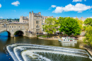 Pulteney Bridge in Bath, England