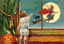 Vintage Halloween Postcard