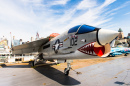 Military Aircraft on Display on the USS Intrepid