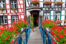 Bridge over River Rur, Monschau, Germany