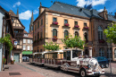 Excursion Train in Obernai, France