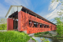 Covered Bridge in Scipio, Indiana