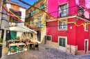 Narrow Streets of Lisbon, Portugal