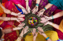 Henna Decorated Hands