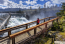 Post Falls Dam in Idaho