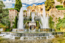 Neptune Fountain, Villa d'Este, Italy