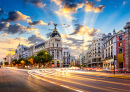 Madrid, Spain Cityscape