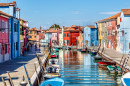 Island of Burano near Venice