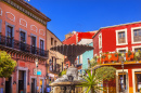 Plaza del Baratillo Fountain, Guanajuato, Mexico